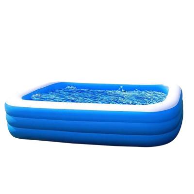 China High Quality Customized Swimming Pools Customized Swimming Pool For Kids Inflatable Swimming Pool With Air Pump For Kids And Adults for sale