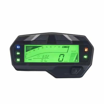 China High quality cheap price LCD display speed water temperature gauge motorcycle waterproof meter for sale for sale