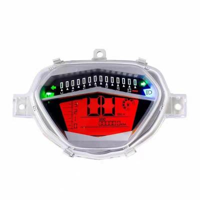 China Wholesale High Quality Cheap Waterproof Durable Motorcycle Meter Motorbike Instrument Speed ​​Water Temperature Gauge LCD Display for sale