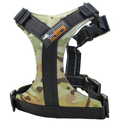 China Dog Harness Dog No-Pull Harness Viable Outdoor Adjustable Pet Vest Oxford Material Dog Vest For Dogs Easy Control for sale