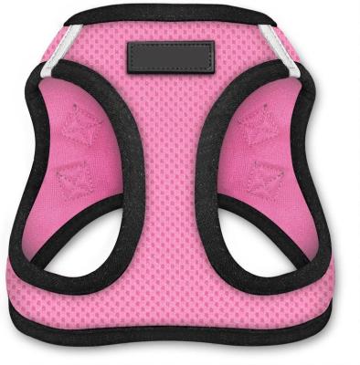 China Best Pet Supplies Stocked Breathable Mesh Puppy Harness Popular Custom Made Custom Reflective Nylon Dog Vest for sale