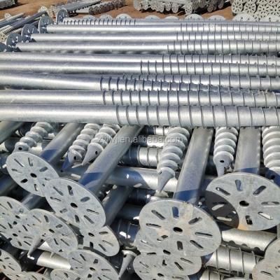 China Ground Screw Ground Screw Anchor Screw Piles for sale