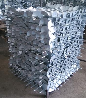 China Vineyard Factory Hot Dipped Galvanized Ground Screw Pile Anchor for sale