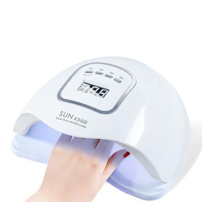 China SUN X5 MAX LED Lamp 90W Plastic UV Nail Dryer With LCD Display Auto Sensor Nails UV Lamp For Gel Polish Manicure Tool Quick Drying Lamp for sale