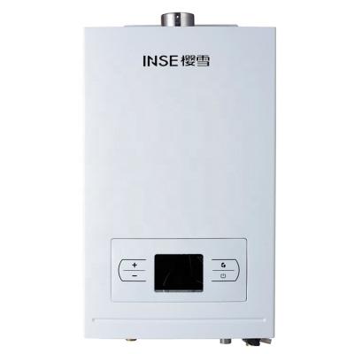 China Hotel Plant Outlet 12L/16L Constant Forced Gas Water Heater With Solar Function Gas Geyser QH1302 for sale