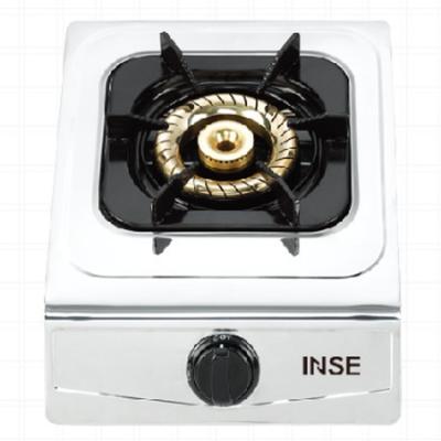 China Hotel High Quality And Low Price 1-105 Single Burner Stainless Steel Desktop Gas Cooker Gas Stove for sale