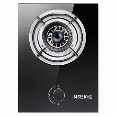 China Built-in hotel gas hob/tempered glass/burner/Q2005 single (B) for sale