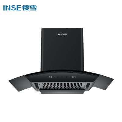 China Hotel China INSE Range Hood With Touch And Wave Control 13m3/min /CXW-260-F316(B)90cm for sale