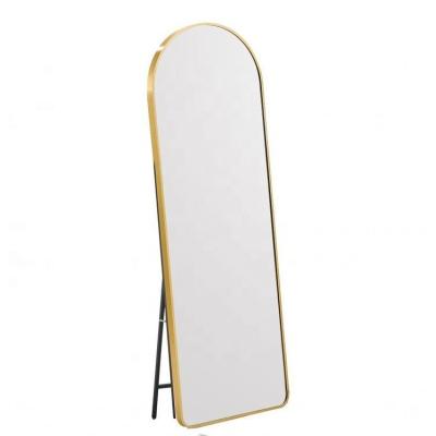 China Minimalist Wall 190x70 Room Mirror Bedroom Arch Full Frame Wall Mirror for sale