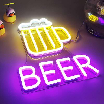 China 2020 Acrylic High Quality Custom Soft Red Led Acrylic Neon Light Signs For Hotel Rooms for sale