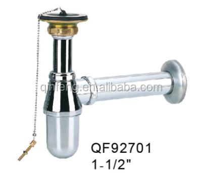 China Strainer Basin Pipe Waste Waste Siphon Drain Bottle Trap for sale