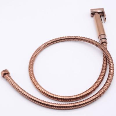 China Modern High Quality Bright Chrome 3m Stainless Steel Bathroom Shower Tubing Bidet Hose Pipe for sale