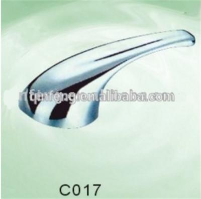 China Zinc faucet handle/handlewheel, bathroom luxury design double handle shower mixer handle, knob offered for sale