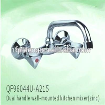 China Thermostatic Faucets Zinc Double Handle Kitchen Water Mixer, Sink Mixer, China Mainland OEM Offered for sale