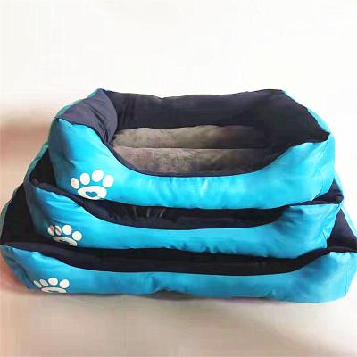 China Amazon Factory Stocked Wholesale Hot Selling Soft Pet Bed With Cushion Comfortable Pet Machine Washable And Safety Product for sale