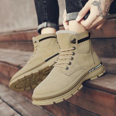 China Men's Thermal Well-designed Shoes Boots Trend Fashion Durable Warm Boots Over The Ankle Mens Boots for sale