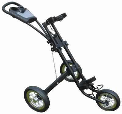 China 2021 Hot Selling Aluminum Alloy Follow Golf Cart 3 Wheel Remote Control Folding for sale