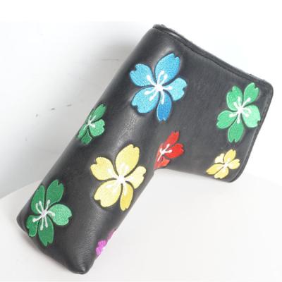 China Promotional Gifts Golf Headcover High Quality Custom Blade Shaped Golf Putter Cover Gc37 for sale