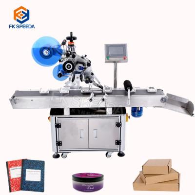 China Bag Labeling Machine Self Sticking Label Pasting Machine for Flat Surface Labeling for sale