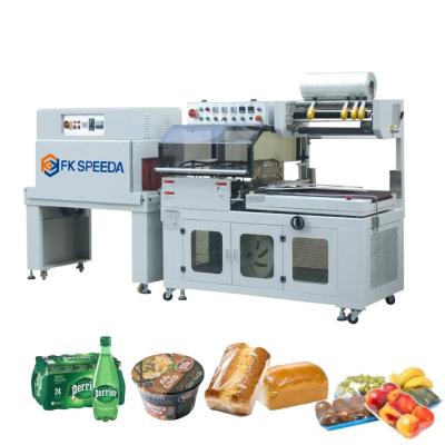 China Embalaje de plástico perfeccionado FK-sm Máquina automática de envasado de encogimiento y caja L-seale en venta