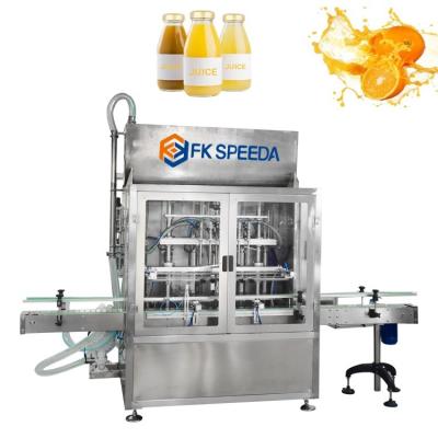 China Full Automatic Liquid Glass Juice Filling Machine Line for Wine Bottle Packaging Line for sale