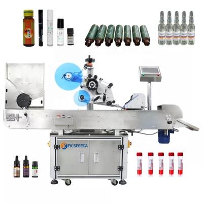 Chine FK807 Machine d' étiquetage automatique horizontale pour bouteille en ampoule en verre pour bouteille en flacon rond à vendre