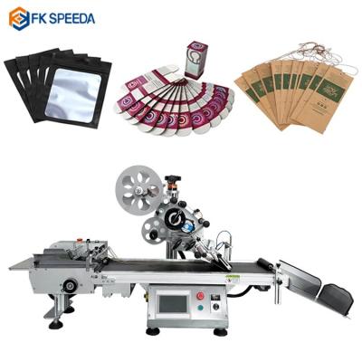 China Desktop Auto Scratch Card Flat Labeling Machine for Box Labeling and Printing Needs for sale