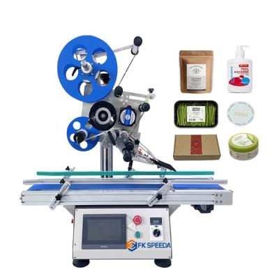 China Automatic Pouch Top Flat Card Sticker Labeling Machine for Envelope Plastic Bags for sale