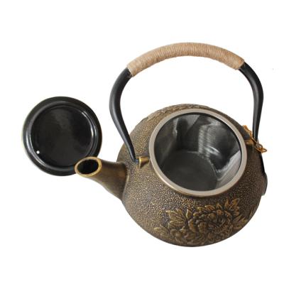 China Viable hot sale tea kettle tetsubin cast iron teapot chinese traditional tea sets for sale