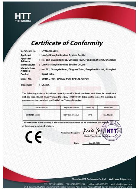 CE - Lanka Industrial Automation(shanghai) Co., Ltd.