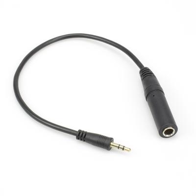 China COMPUTER 3.5 mm TRS Male to 6.35 mm Female Jack Audio Cable for sale