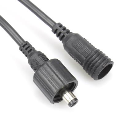 China Waterproof LED light/CCTV/camera/home appliances 5.5x2.1mm male to female extension DC power cord cable for sale