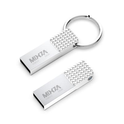 China Mixza Metal Swivel Usb 3.0 Flash Drive With Logo Custom Steel Usb Flash Drive Stainless U Disk for sale