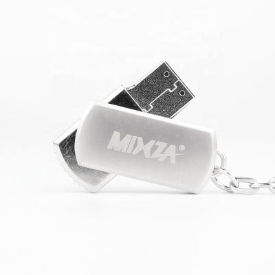 China Promotional Silver Metal Usb2.0 Memory Stick U Disk Pen Pendrive 4gb 8gb 16gb 32gb 64gb 128gb for sale