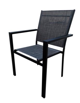 China Modern Best Selling Steel Patio Furniture Garden Outdoor Living Space Chairs Stacking Modern Chair Stacking Chairs Wholesale for sale