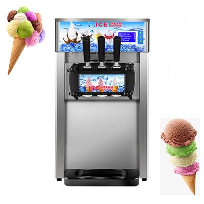 China Popular Snack Factory Design Selling Soft Roll Serve Business Making Cone Rental Ice Cream Machine In Germany for sale