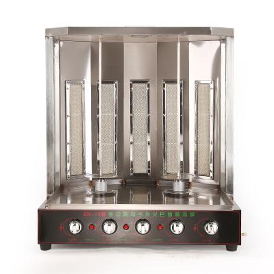 China Fresh meat slicing machine vertical commercial shawarma kebab machine brazilian kebab grill machine for sale