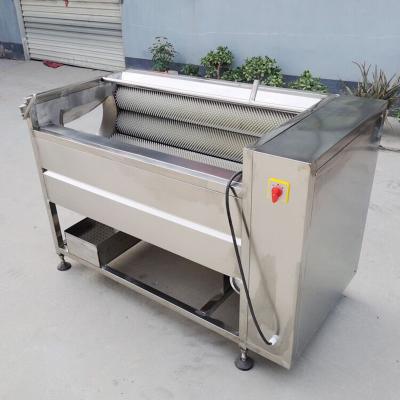 China Root Vegetable Peeling Machine Sweet Potato Washing and Peeling Machine Sweep Cleaning Peeling Machine for sale