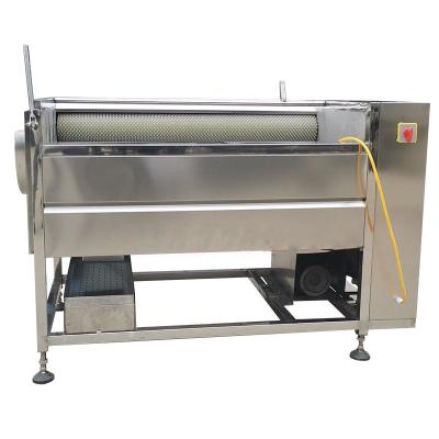 China Industrial Root Vegetable Ginger Cassava Sweet Potato Washing Peeling Machine for Garri Processing Line for sale