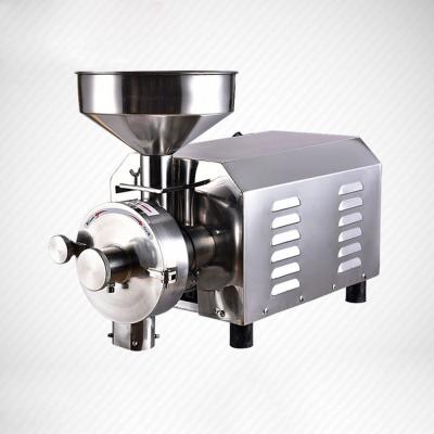 China Commercial Electric Dry Food Flour Grinder Machine Chili Black Pepper Rice Wheat Corn Grinder Milling Machine Flour Grinding Machine for sale