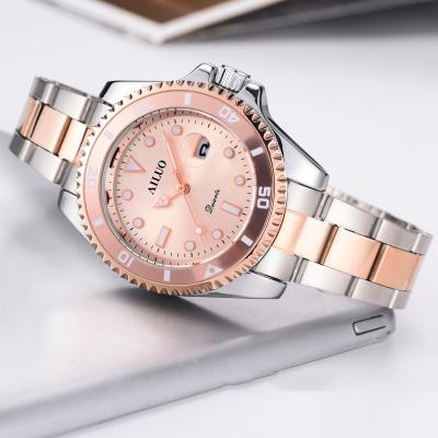 China Factory New Design Water Resistant Luxury Business Quartz Watch Women Wristwatch Lady Chronograph Relogio Masculino for sale