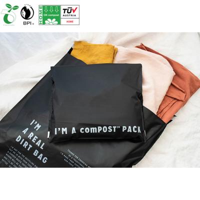 China Printed Eco-Friendly/Organic Based/Sustainable/Compostable/Factory Based/D2W Eco Friendly Compostable Biodegradable Yoga Mat Clothing Wholesale Shipping Bag Custom Based Poly Ads for sale