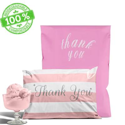 China Custom Designer Corn Big Security Polymailers Hot Pink Mailing Envelope Mailer Mailer Compostable Mailing Bag Custom Tearproof Poly for sale