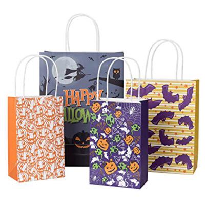 China Recyclable Custom Creative Design Printing With Logo Leopard Small Luxury Retail Clothes Gift Shopping Packaging Paper Bags for sale