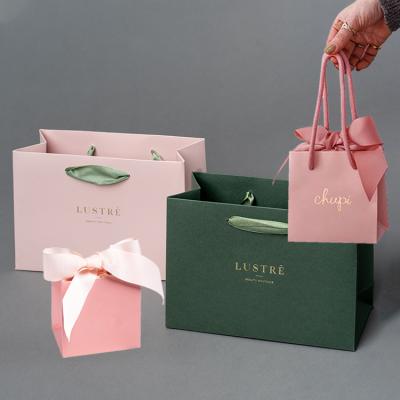 China Recyclable Cheap White Luxury Design Gift Shopping Jewelry Wedding Packaging Custom Printing Paper Bags With Your Own Logo for sale