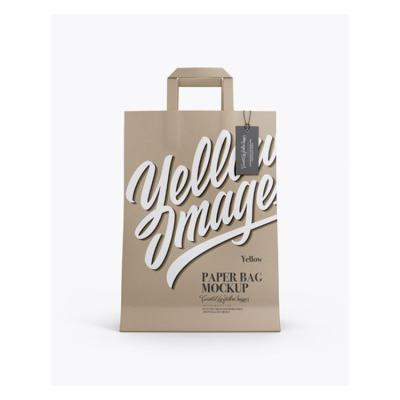 China Recyclable custom logo printed different types of carry outchristmas goods personalized colorful kraft paper bags for sale