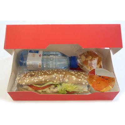 China Recyclable Custom Design Printed Large Cardboard Reusable Natural Healthy White Airline Inflight Meal Serving Food Paper Boxes for sale