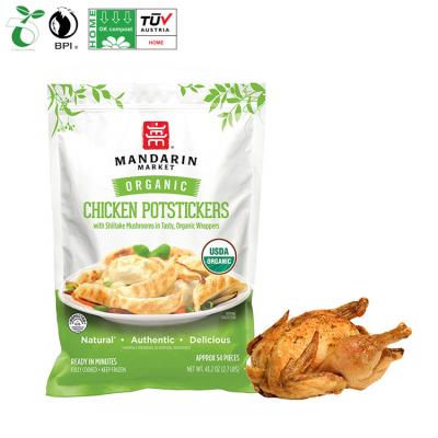 China Custom Printing Heat Seal Plastic Bag Moisture Proof Snacks Potato Chips Vegetable Chicken French Fries Packaging Pouch Frozen Food Bag for sale