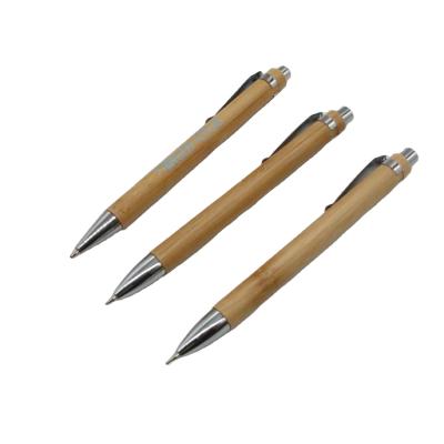 China Eco-friendly Wooden Bamboo Pen Pencil Stationery School Pencil LOGO Mechanic Pencil Mechanic Custom for sale