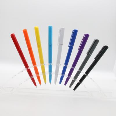 China 2020 new design promotional plastic ballpoint pen hotel looking cheap pens pen display with customer logo for sale